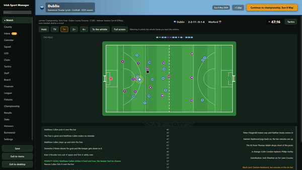 Irish Sport Manager screenshot 1