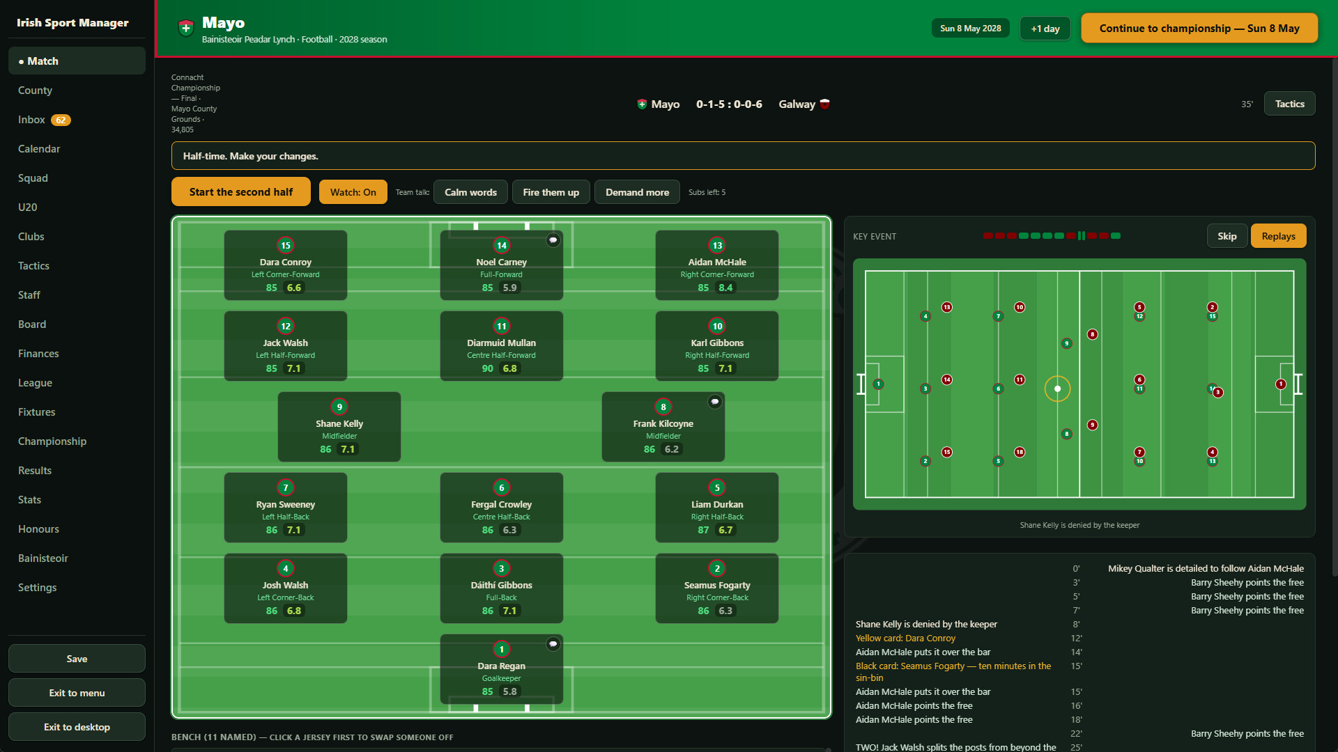 Irish Sport Manager screenshot 14