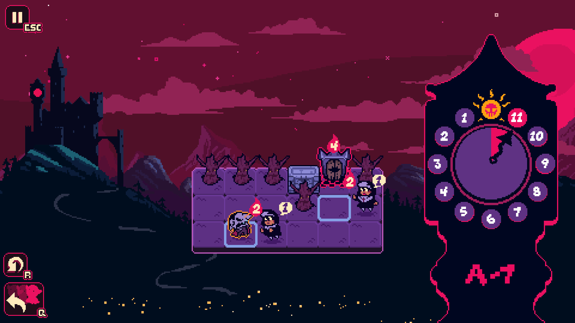 The Count is Down for Blood screenshot 1