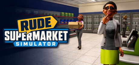 Rude Supermarket Simulator — Steam game cover