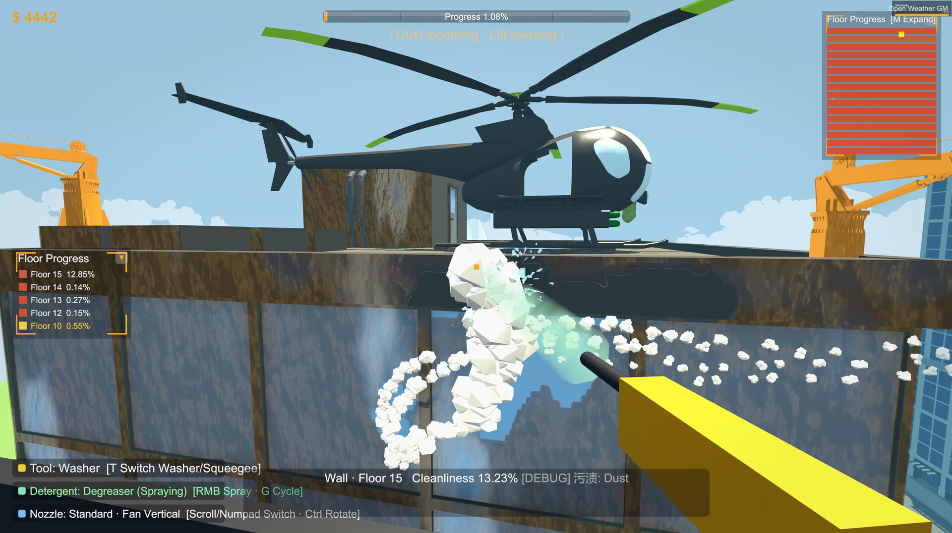 Highrise Cleaning Simulator screenshot 3