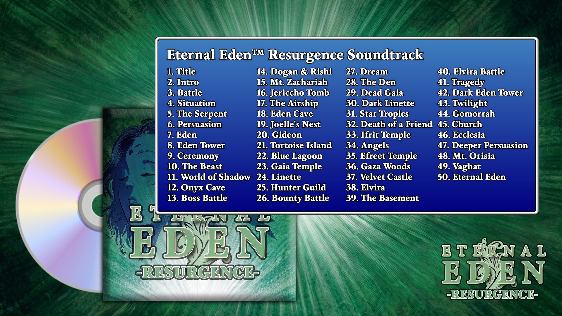 Eternal Eden™ Resurgence Soundtrack Featured Screenshot #1