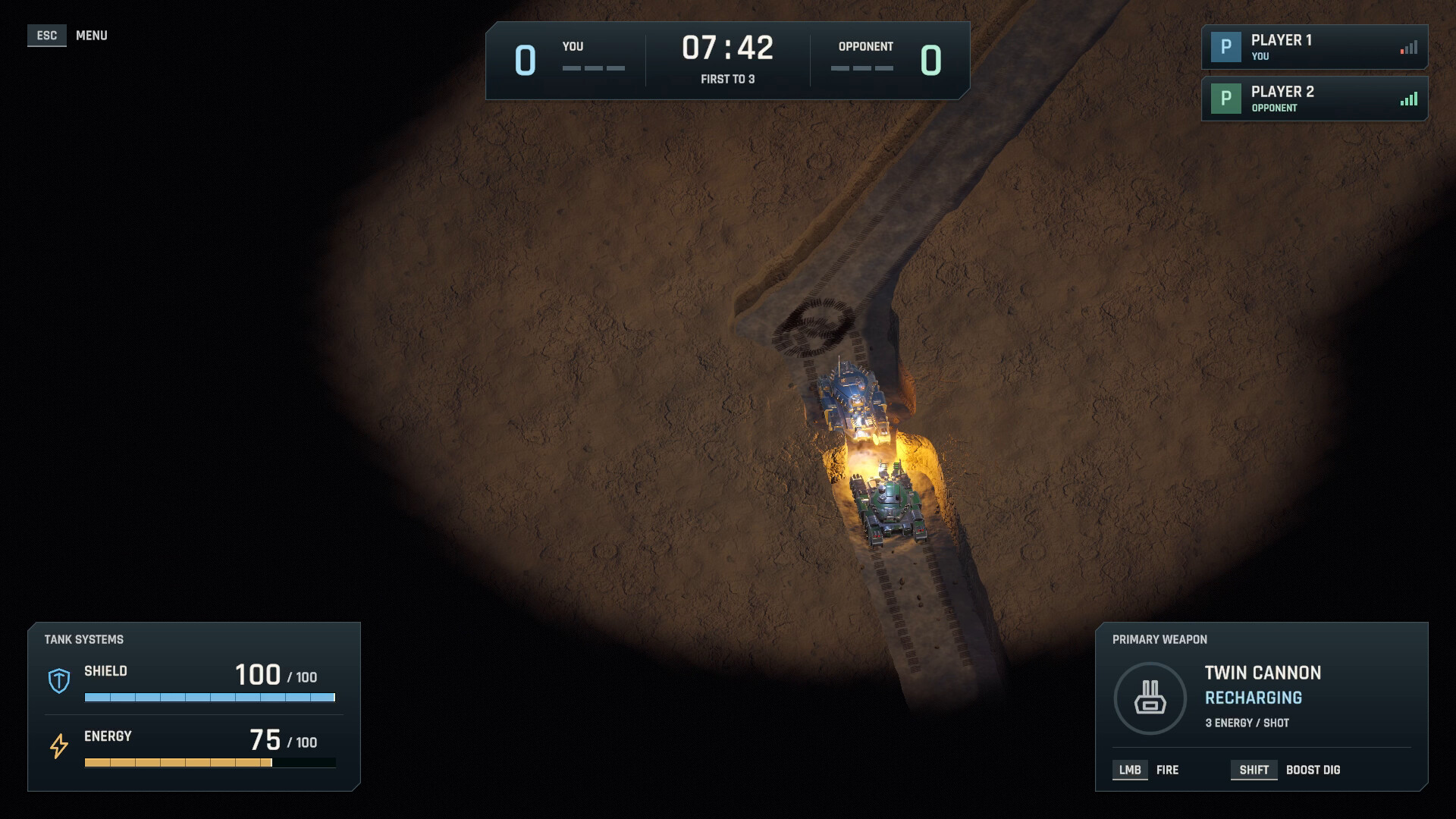 Tunnel Brawl screenshot #2