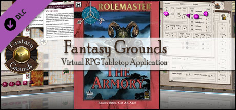 Fantasy Grounds - Rolemaster Classic: The Armoury banner image