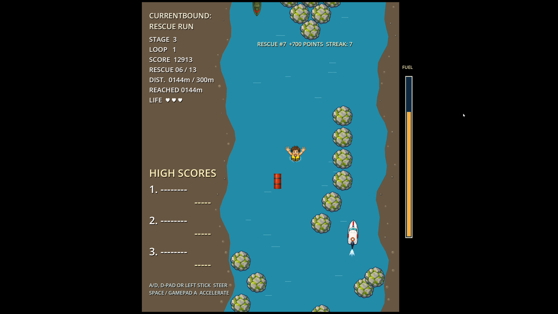 CURRENTBOUND:Rescue Run screenshot 7