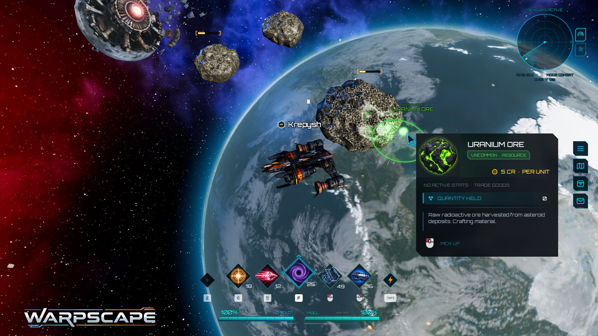 Warpscape screenshot #2