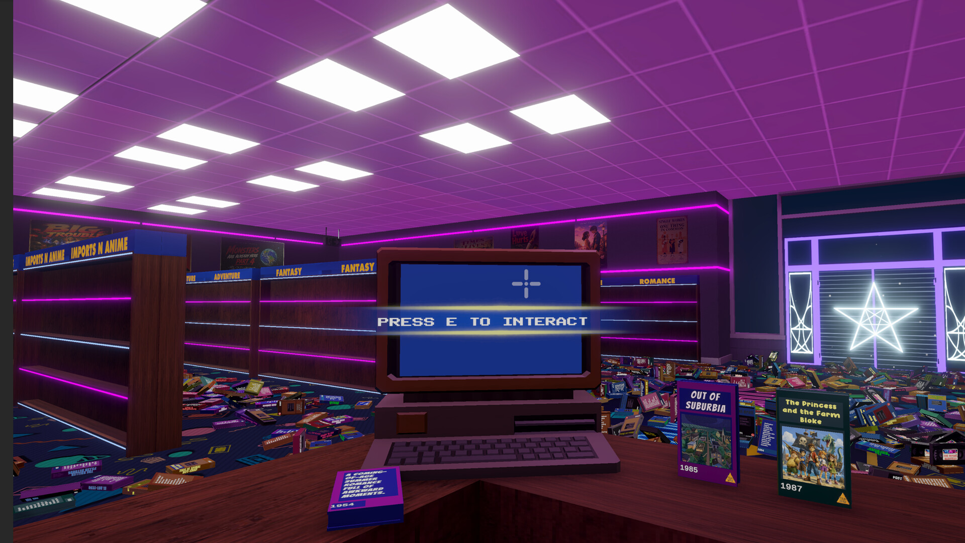 VHS Nights: The Tidy Up Shift screenshot #1