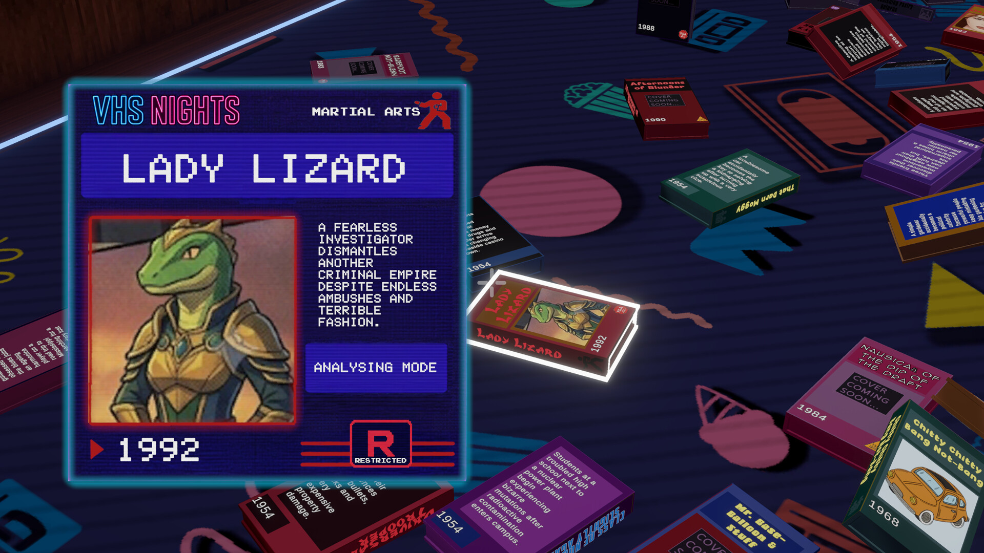 VHS Nights: The Tidy Up Shift — gameplay screenshot 3