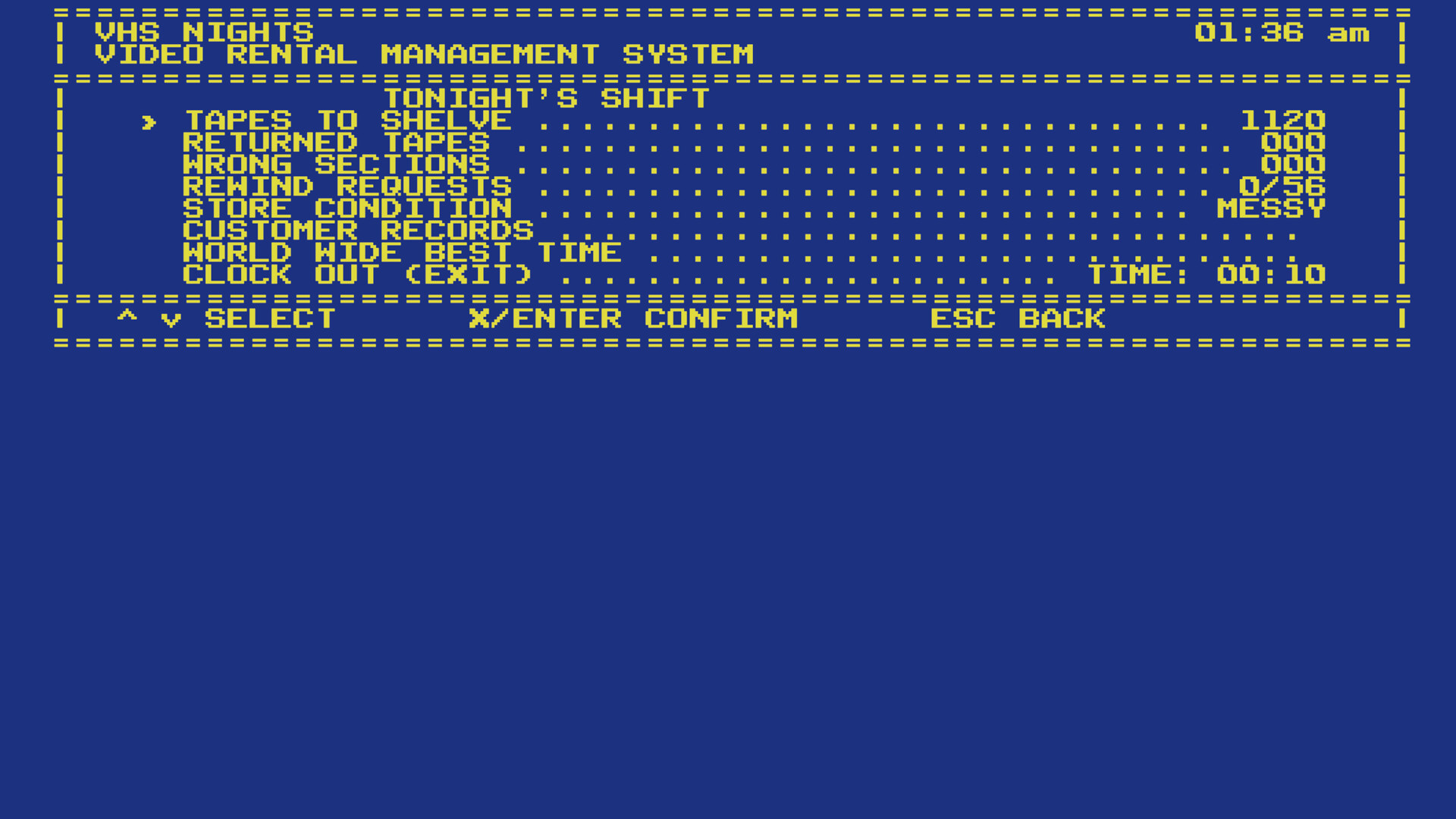 VHS Nights: The Tidy Up Shift screenshot #7
