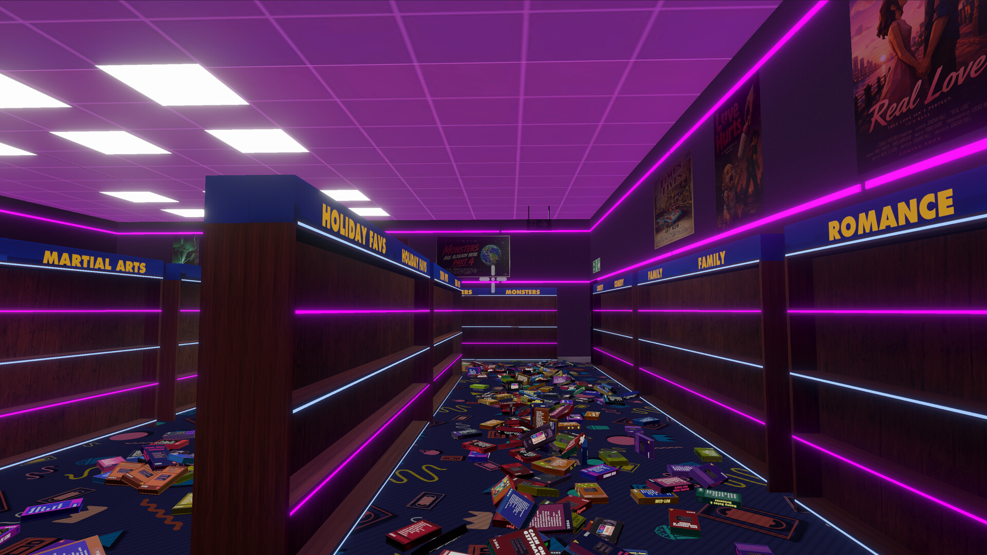 VHS Nights: The Tidy Up Shift — gameplay screenshot 5