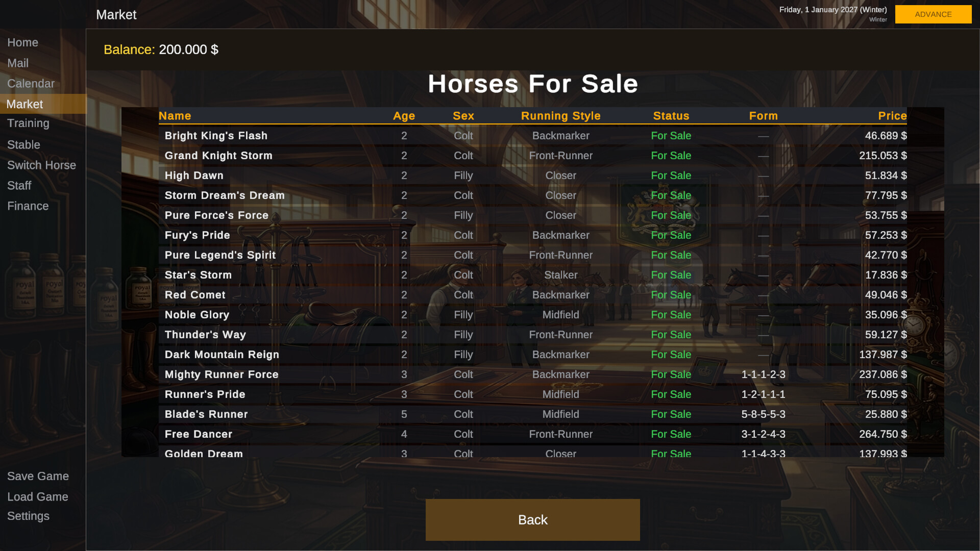 Derby Dynasty : Horse Racing RPG screenshot 7