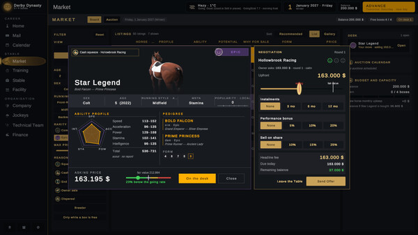 Derby Dynasty : Horse Racing RPG screenshot 4