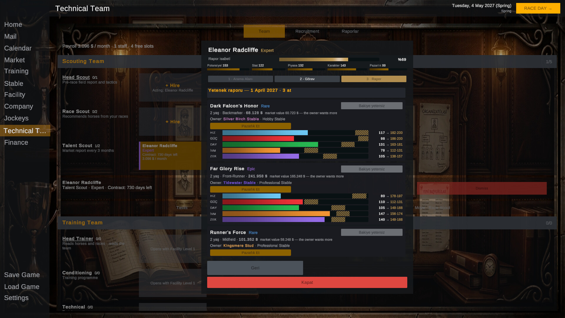 Derby Dynasty : Horse Racing RPG screenshot #8
