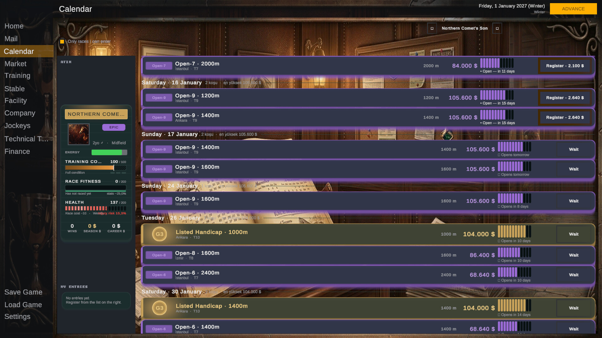 Derby Dynasty : Horse Racing RPG screenshot #7