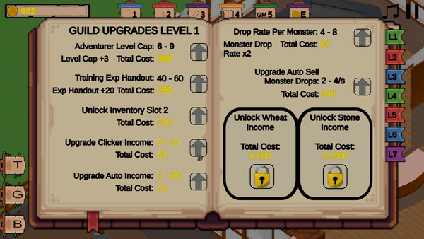 The Adventurer's Guild Idler screenshot 4