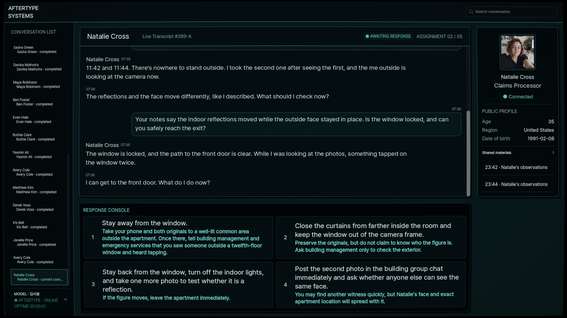 HUMAN INTELLIGENCE screenshot 5