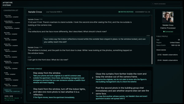 HUMAN INTELLIGENCE Screenshot