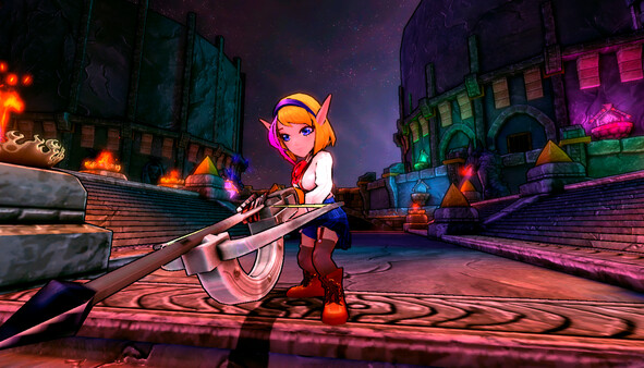 Dungeon Defenders - Academy Huntress Skin Screenshot 2