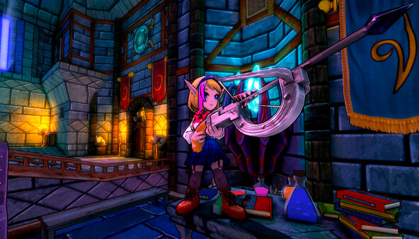 Dungeon Defenders - Academy Huntress Skin Screenshot 6