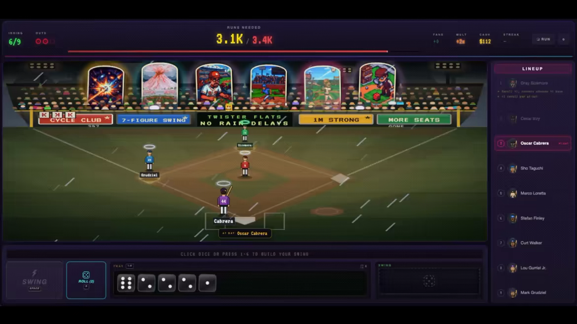 Dugout Dice video 1