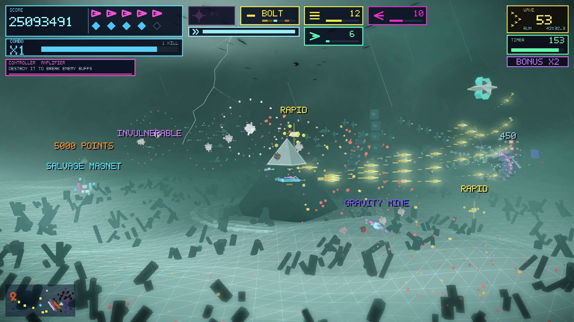 Neon Breaker: Endless Arcade screenshot 1