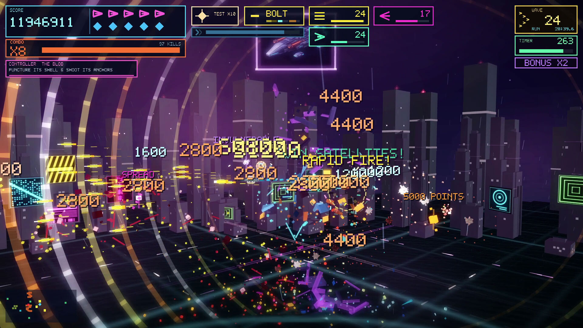 Neon Breaker: Endless Arcade screenshot 11