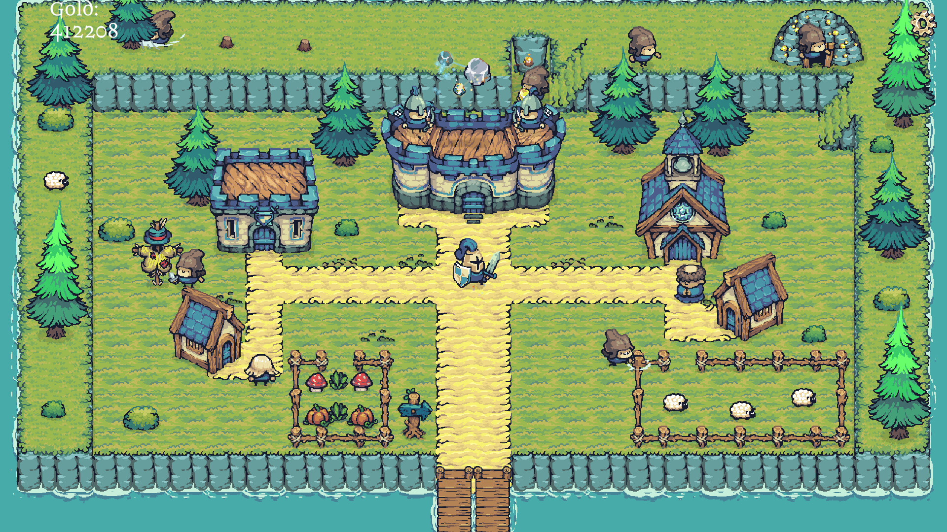 Tiny Knight and the Corrupted Crystal screenshot 1