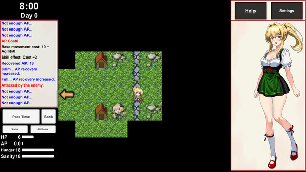 Monster Girl Survivor! screenshot 6