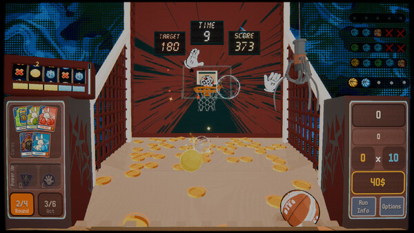 BUNNYBALL: Arcade Basketball Roguelike 스크린샷 2