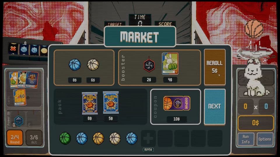 BUNNYBALL: Arcade Basketball Roguelike video 2