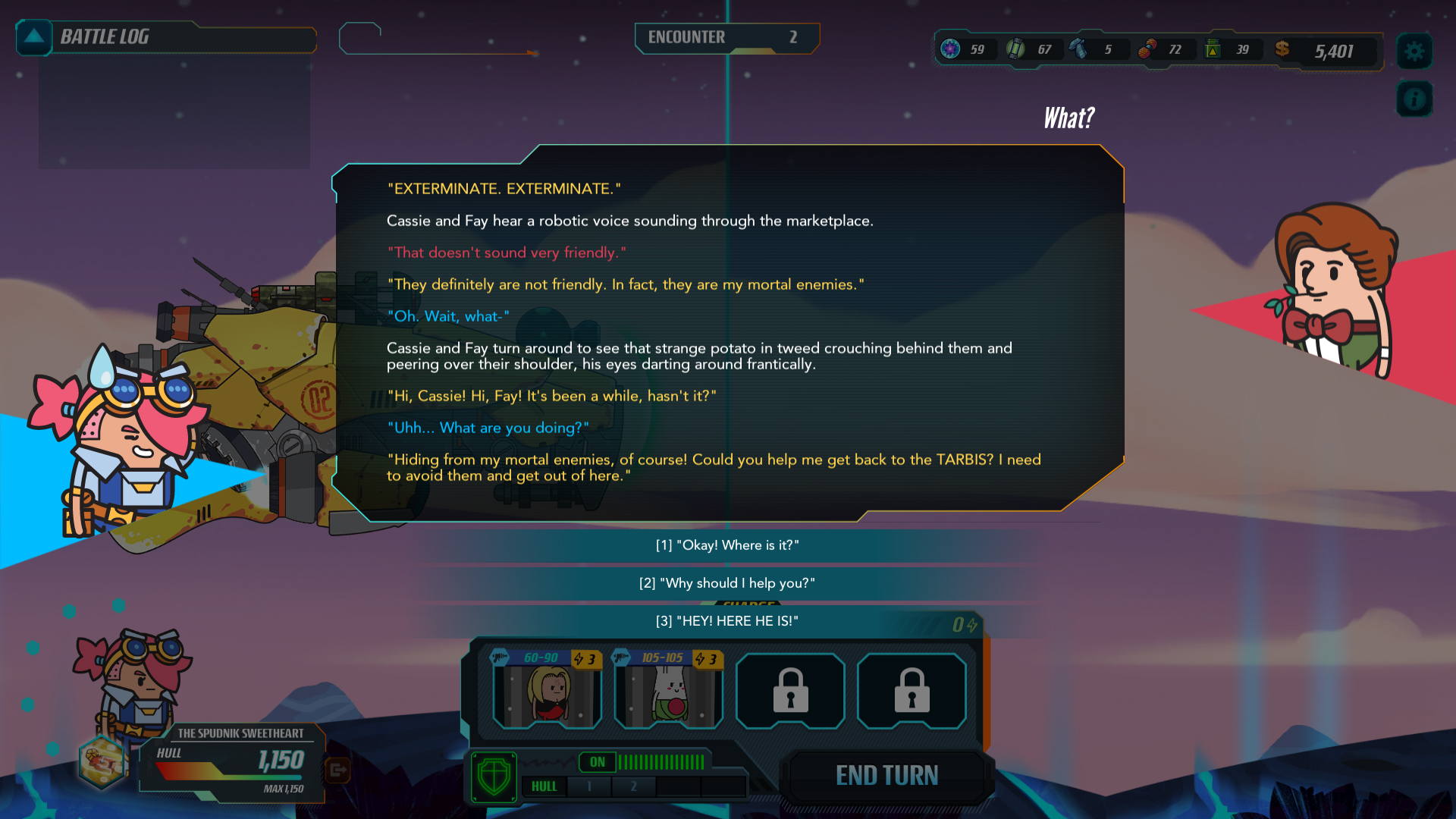Screenshot de Holy Potatoes! Were in Space?!