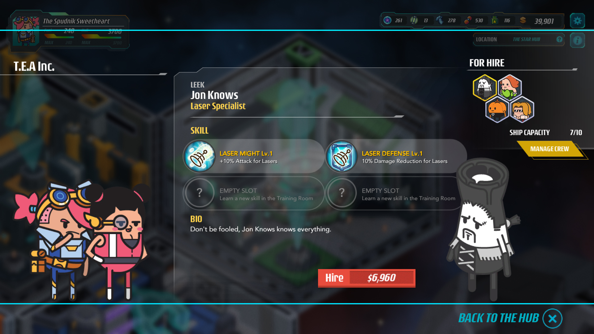 Screenshot de Holy Potatoes! Were in Space?!