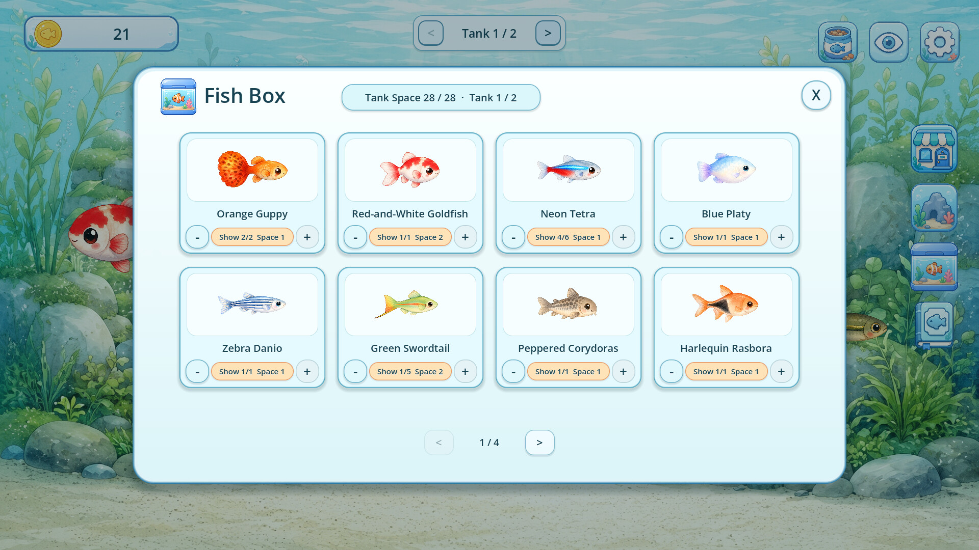 Aquarium Days screenshot #8