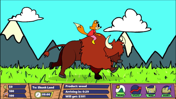 Idle Caravan screenshot 1