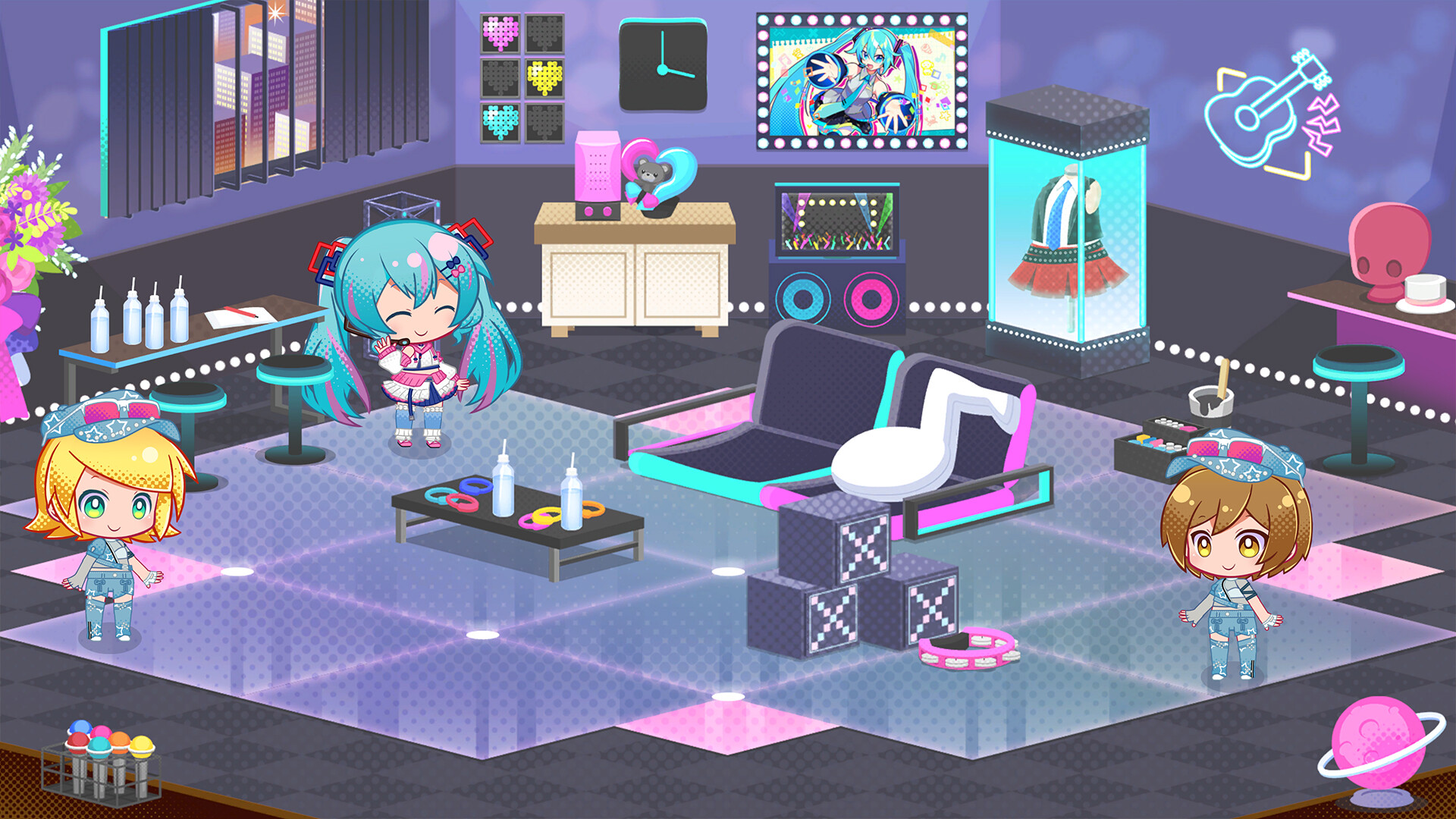 Hatsune Miku Logic Paint S+ Dream On Stage