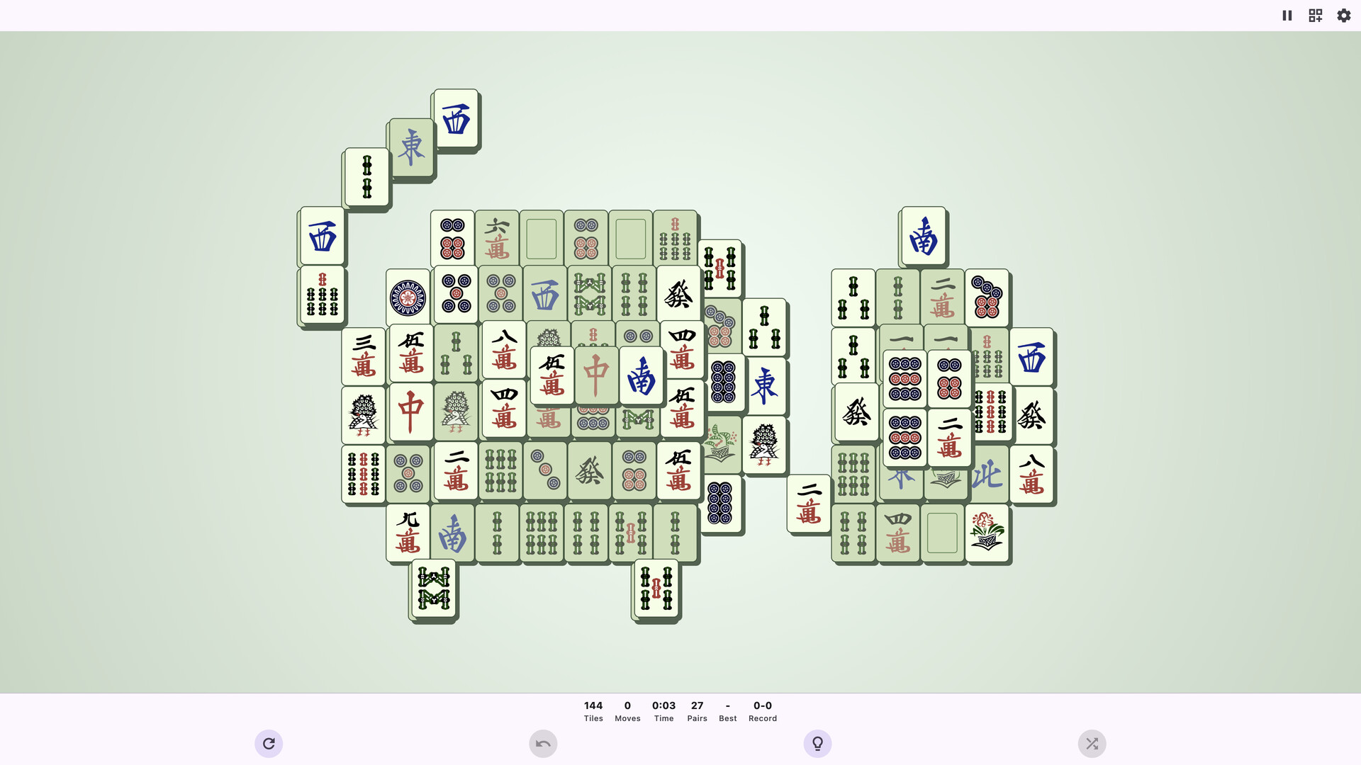 Mahjong Solitaire screenshot