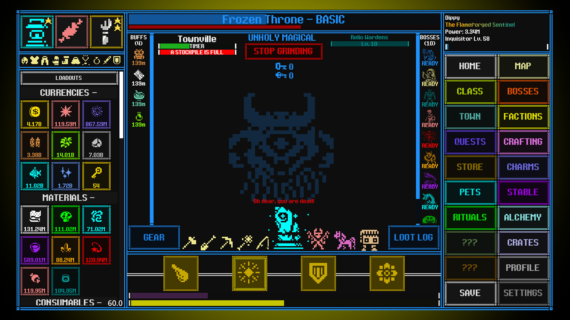 MMO Simulator: ASCENSIONS screenshot 1