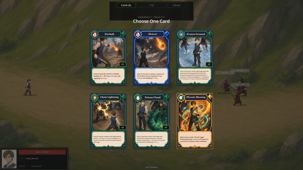 Card draft