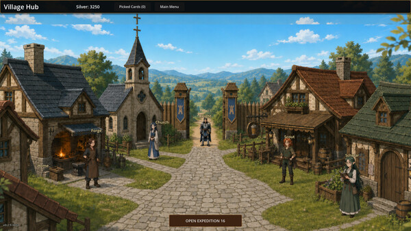 Restored village of Levona