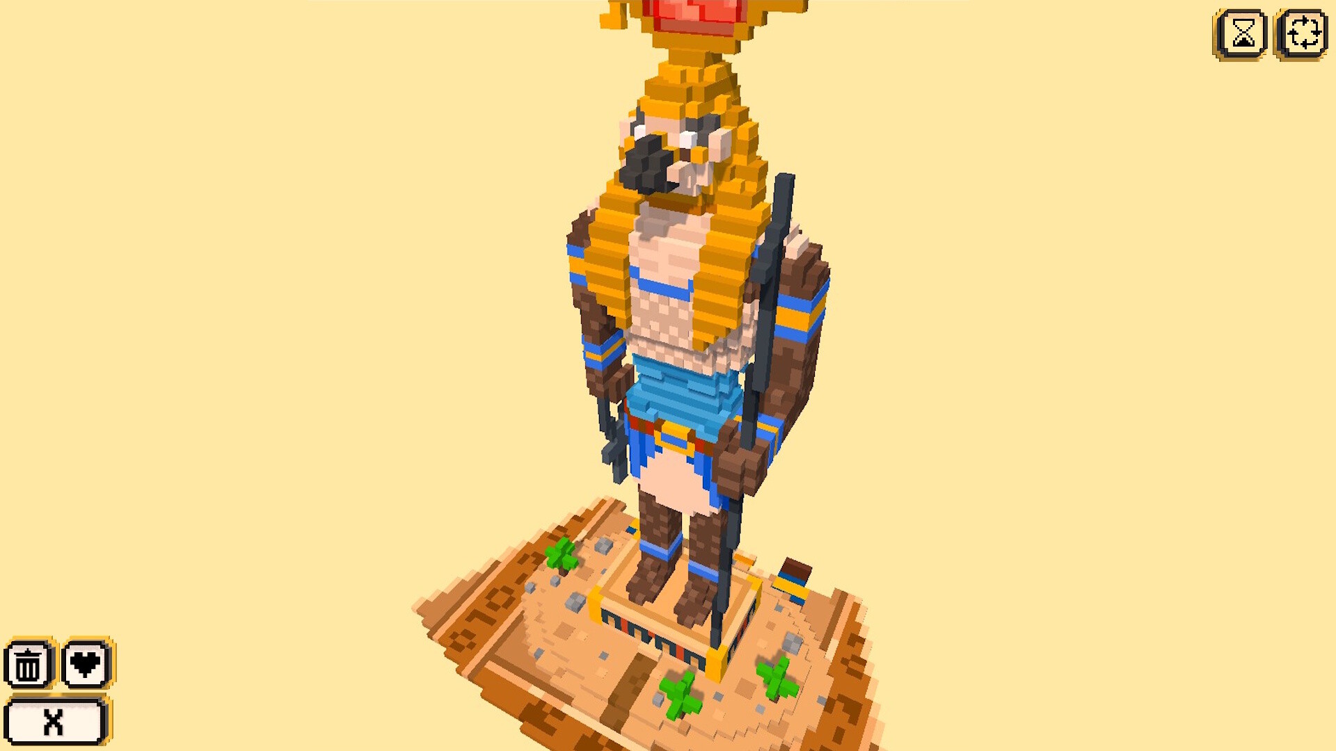 Coloring Voxels - Egyptian Mythology Pack Featured Screenshot #1