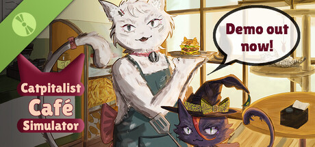 Poster CATpitalist Cafe Simulator Demo