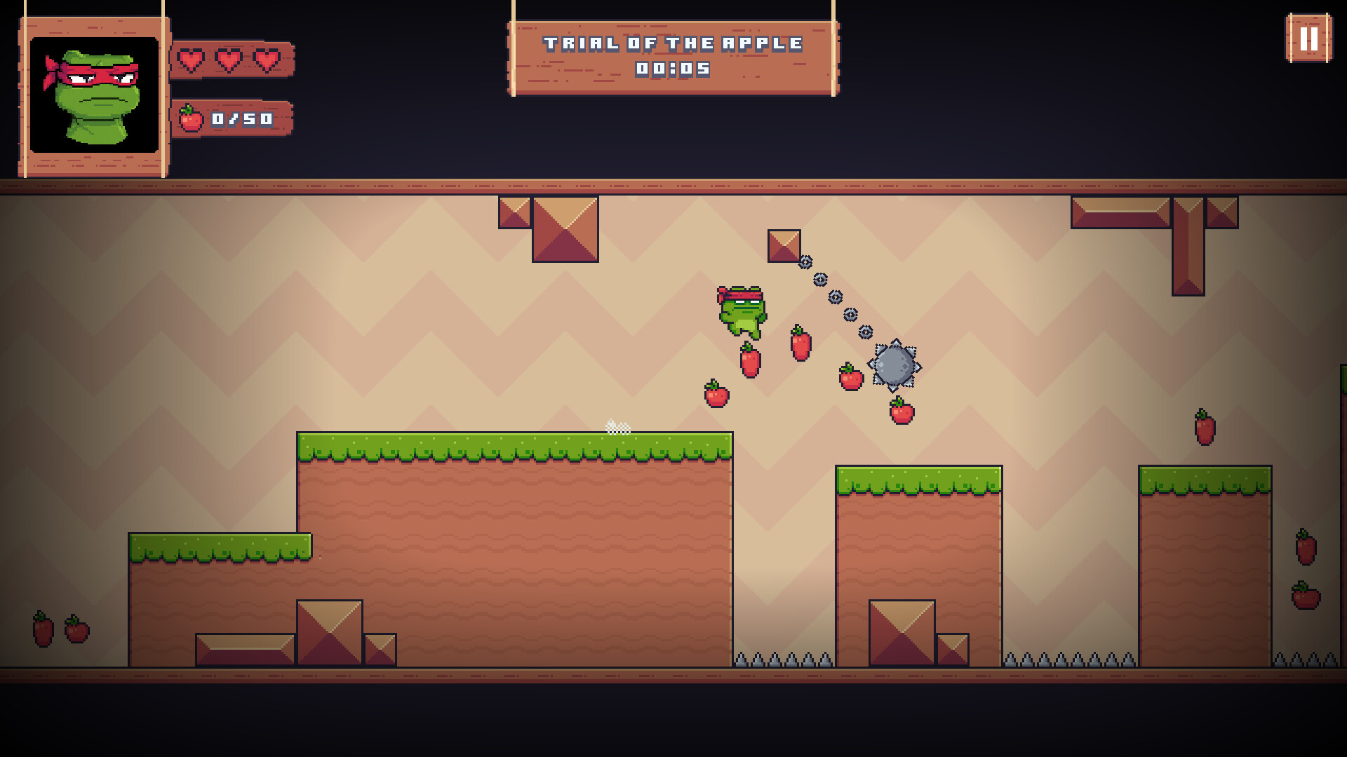 Super Frog Ninja screenshot 1