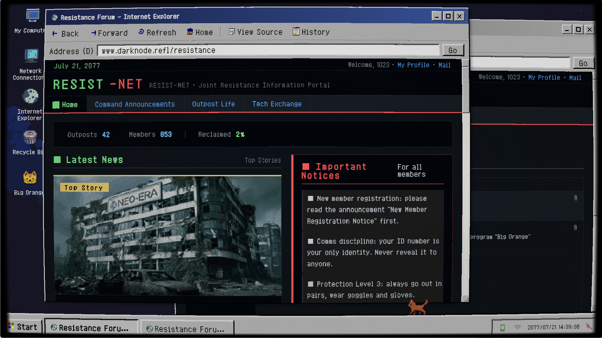 Dead Link screenshot 1