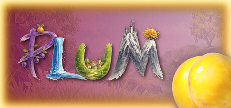 Plum header art