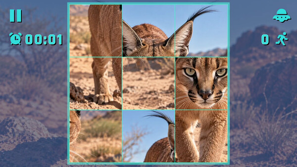 Puzzle Wild Cats screenshot 3
