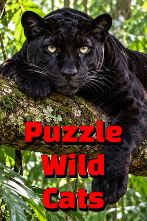 Puzzle Wild Cats cover art