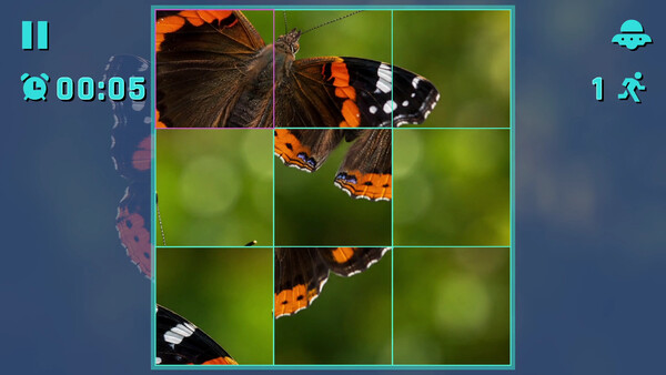 Puzzle Butterflies screenshot 1