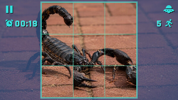 Puzzle Scorpions screenshot 1