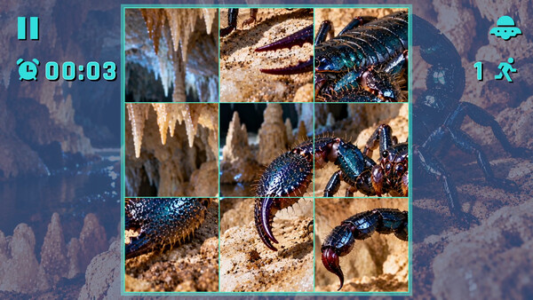 Puzzle Scorpions screenshot 3