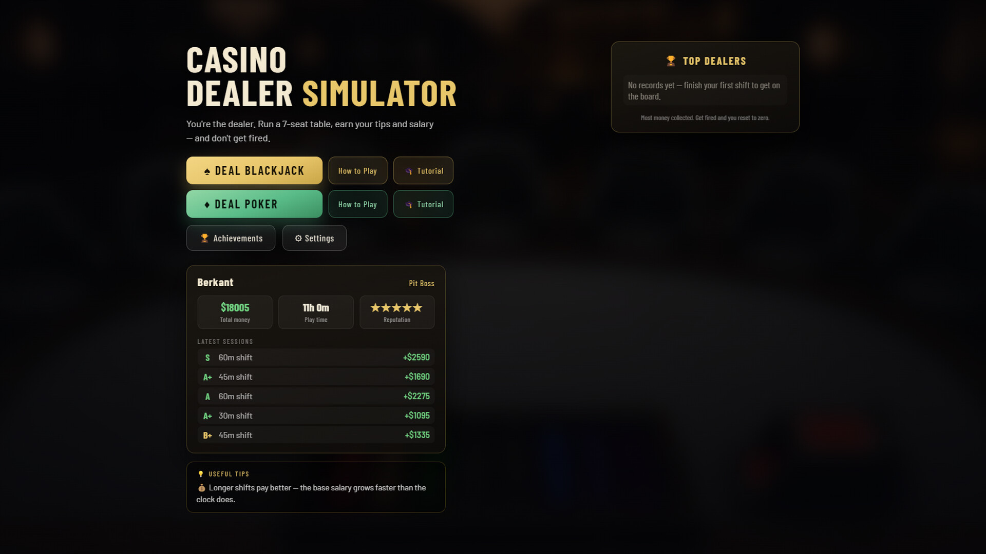 Casino Dealer Simulator screenshot 12
